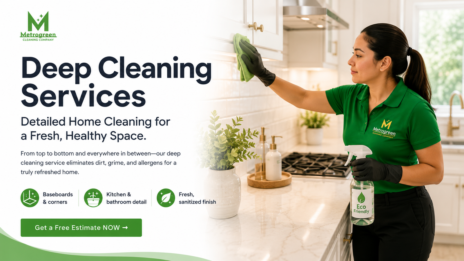 Deep House Cleaning in Frisco, TX hero image