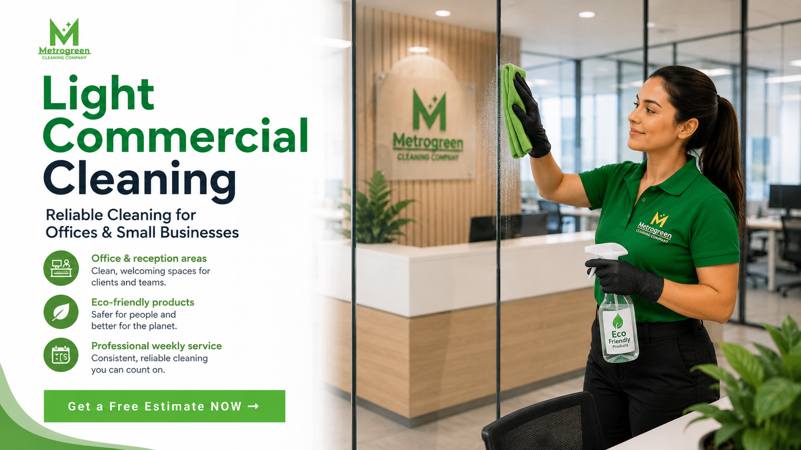 Light Commercial Cleaning in Frisco, TX hero image